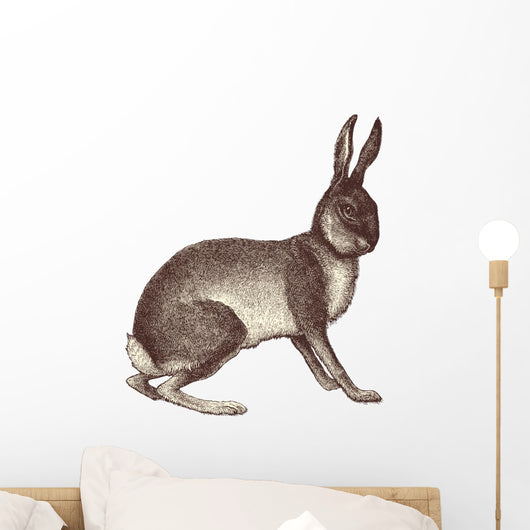 Hare Wall Decal