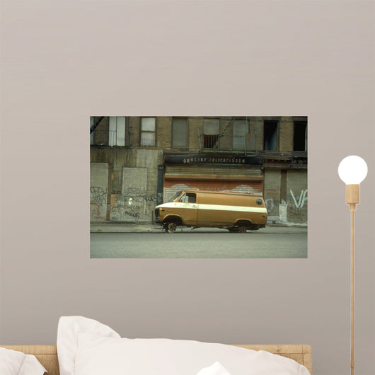 Broken Van Harlem Wall Decal
