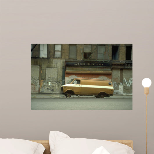Broken Van Harlem Wall Decal