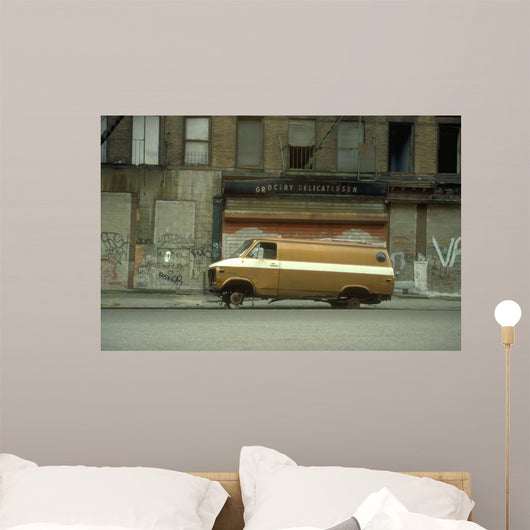 Broken Van Harlem Wall Decal