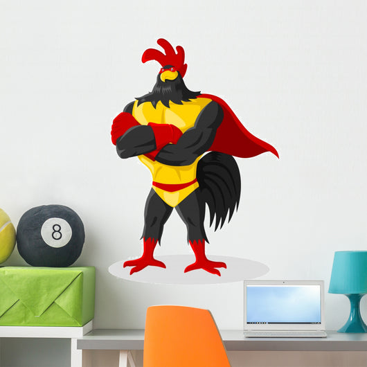 Super Rooster Wall Decal
