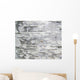 Closeup Structure Birch Bark Wall Decal