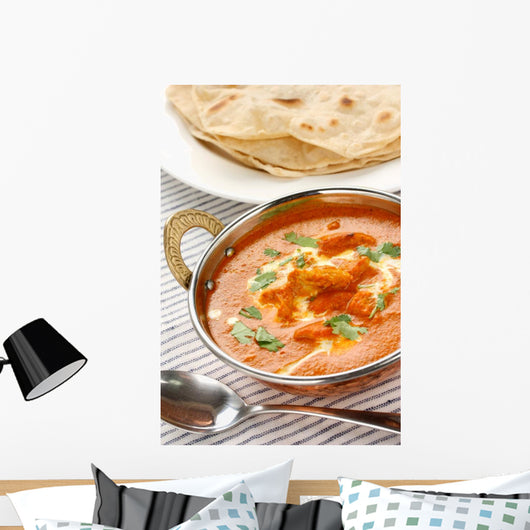 Butter Chicken Indian Cuisine Wall Decal