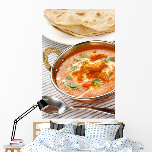 Butter Chicken Indian Cuisine Wall Decal