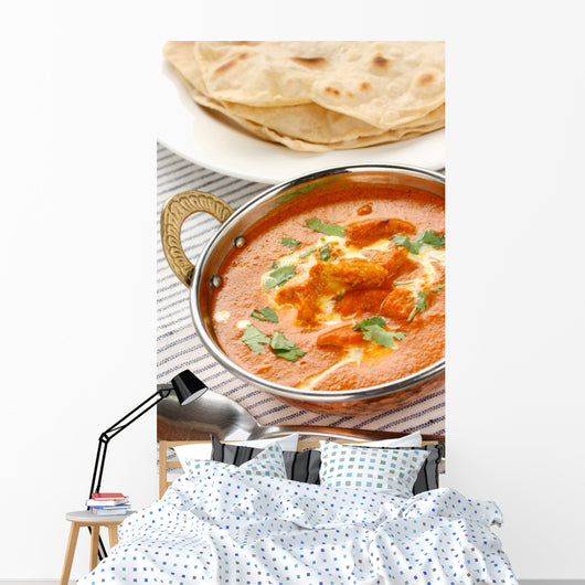 Butter Chicken Indian Cuisine Wall Decal