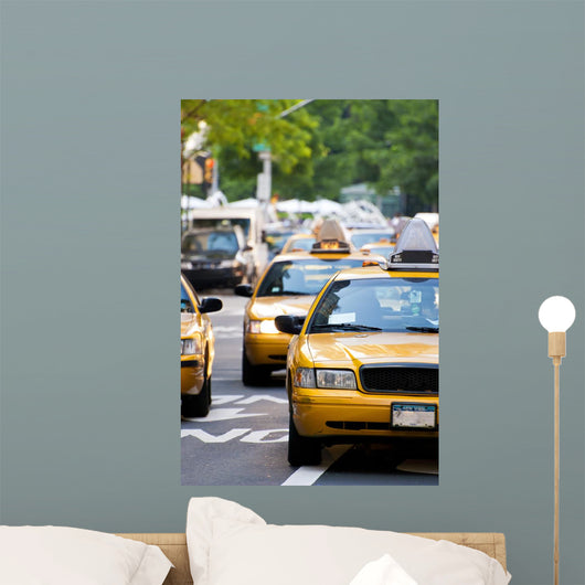 NYC Taxi Wall Decal