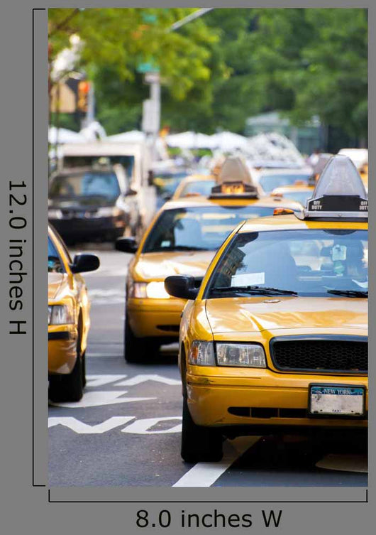 NYC Taxi Wall Decal