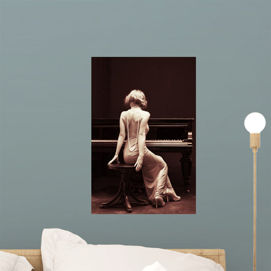 Beautiful Young Attractive Woman Wall Decal