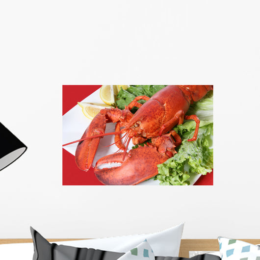 Large Lobster Dinner Restaurant Wall Decal