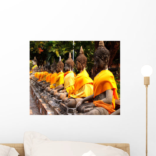 Ayuthaya Architecture Style Thailand Wall Decal
