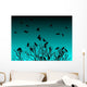 Tree Crows Twilight Wall Decal