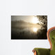 Morning's Fog over Lake Wall Decal