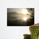 Morning's Fog over Lake Wall Decal