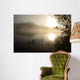 Morning's Fog over Lake Wall Decal