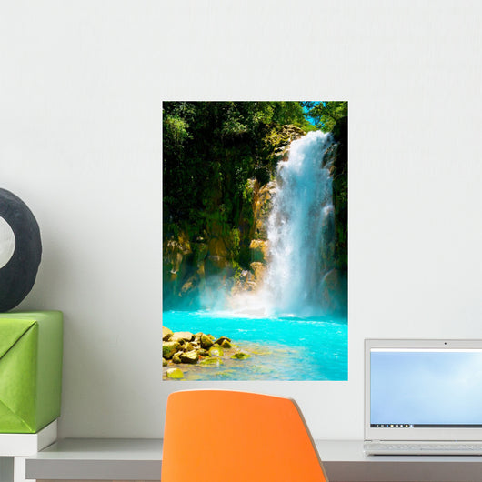 Rio Celeste Waterfall Costa Wall Decal