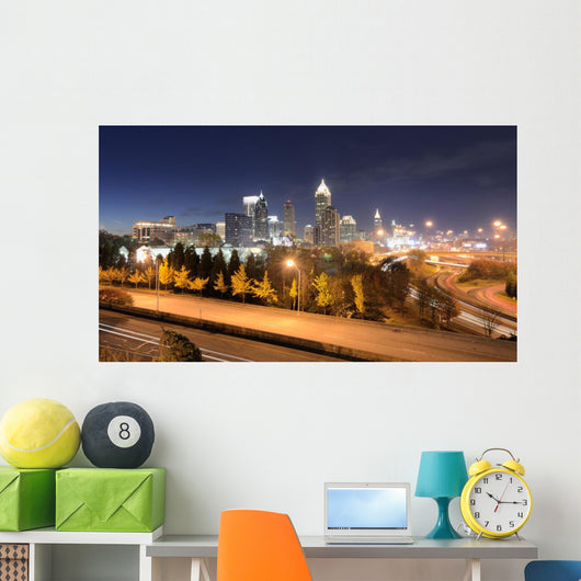 Atlanta Georgia Cityscape - Mini Wall Decal