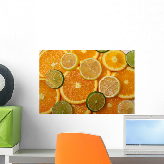 Limes Lemons and Orange Wall Decal