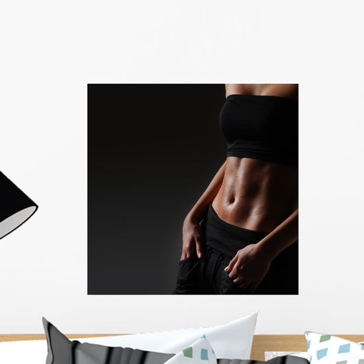Sexy Body Young Attractive Wall Decal