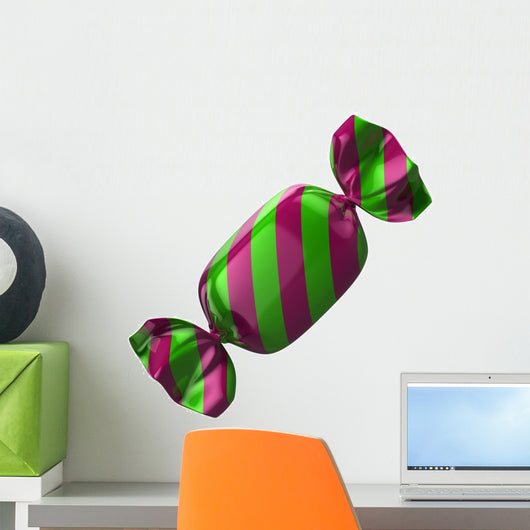 Candy over White Wall Decal
