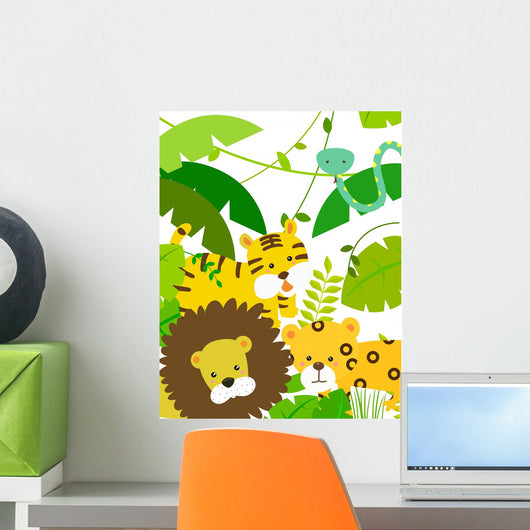 Jungle Animals - Baby Wall Decal