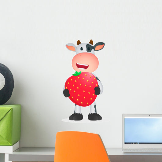 Funny Cow Wall Decal