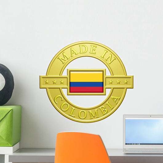 Quot Made Colombia Quot Wall Decal