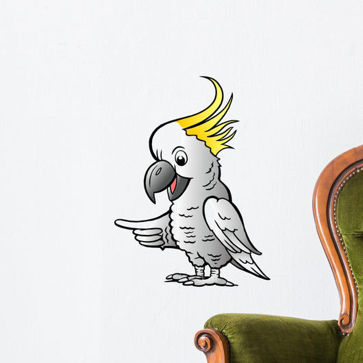 Hand-drawn Vector Illustration Sulphur Wall Decal