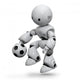 Robo Soccer 2 Wall Decal