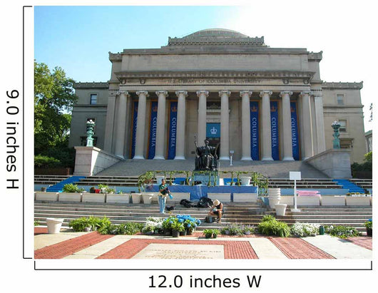 Columbia University Low Library Front New York Wall Decal