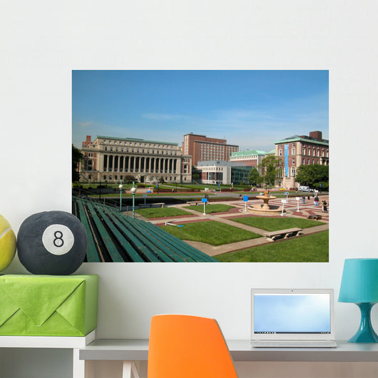 Columbia University Courtyard New York Wall Decal