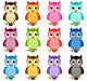 Colorful Theme Cute Vector Wall Decal