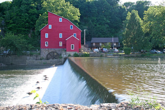 Red Mill Clinton Nj Wall Decal