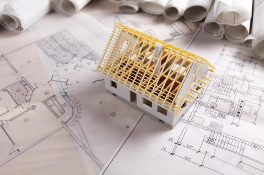 Architecture Model and Plans Wall Decal