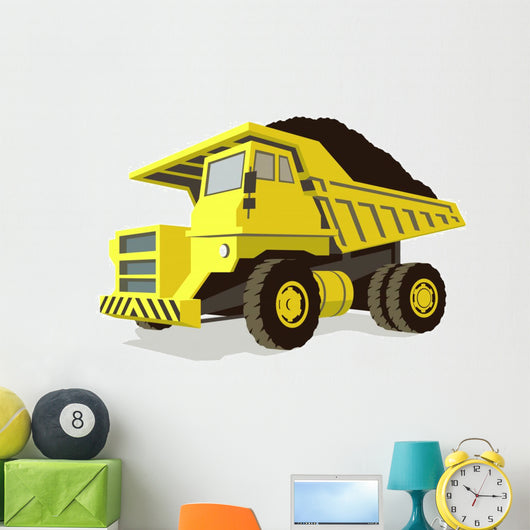 Dump Truck Wall Decal