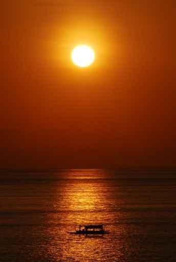 Sunset Bali Wall Decal