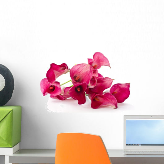Red Flower Calla Wall Decal