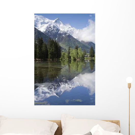 Mont Blanc Mountain Range Wall Decal