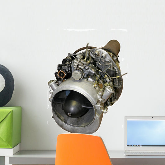 Turbine Helicopter Wall Decal