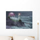 Lighthouse Storm Wall Decal