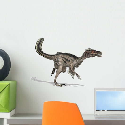 Velociraptor Dinosaur Wall Decal