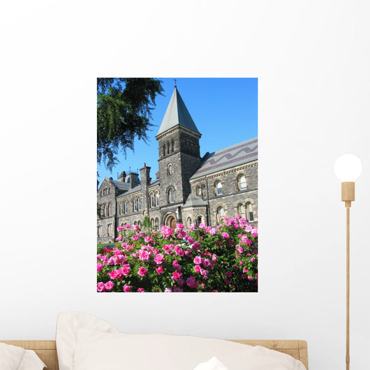 University Toronto Rose Garden Wall Decal