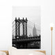 Manhattan Bridge New York Wall Decal