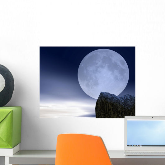 Black Rock and Full Wall Decal