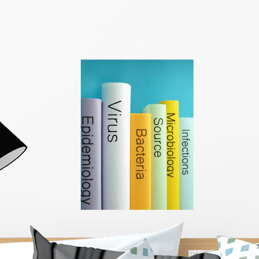 Virus Book Related Wall Decal