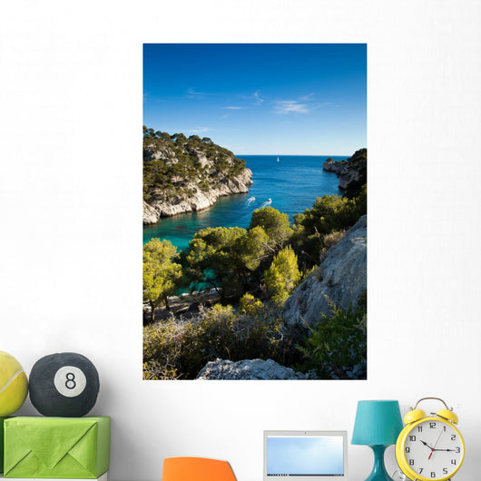Splendid Southern France Coast Wall Decal