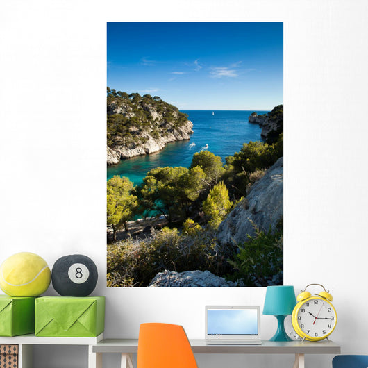 Splendid Southern France Coast Wall Decal