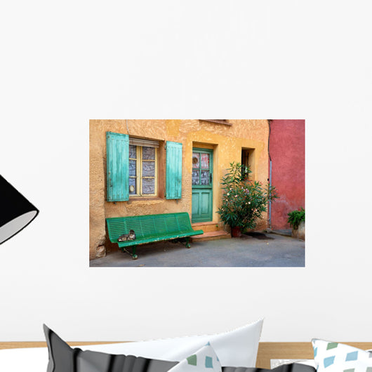 Colours Provence Building Wall Decal