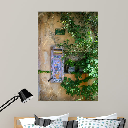 Colours Provence Overgrown Wall - Wall Decal