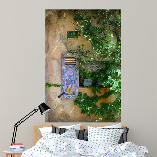 Colours Provence Overgrown Wall - Wall Decal