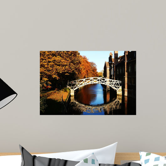 Math Bridge University Cambridge Wall Decal